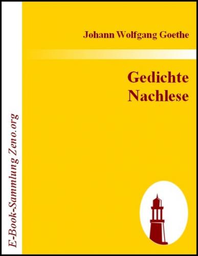 Gedichte Nachlese (Ebook - EPUB) 