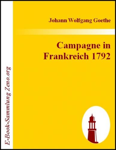 Campagne in Frankreich 1792 (Ebook - EPUB) 