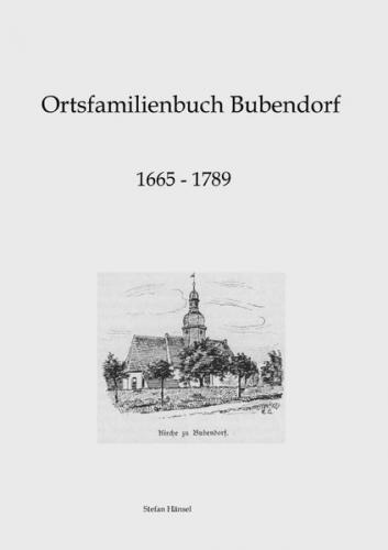Ortsfamilienbuch Bubendorf 1665-1789 