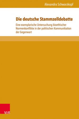 Die deutsche Stammzelldebatte 