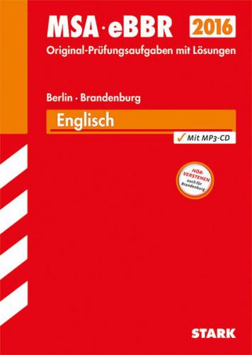 Mittlerer Schulabschluss Berlin/Brandenburg - Englisch 