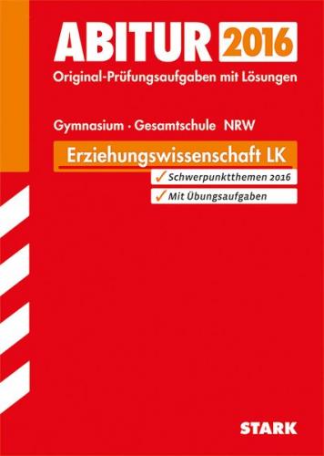 Abiturprüfung NRW Erziehungswissenschaft LK 