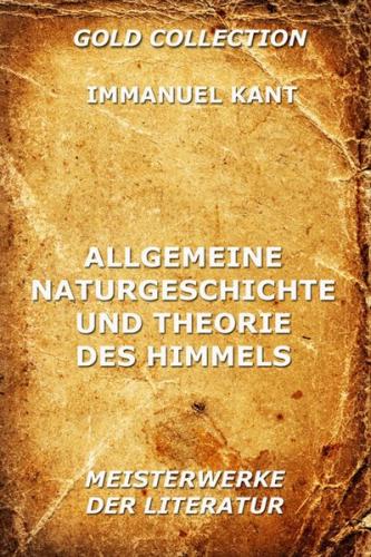 Allgemeine Naturgeschichte und Theorie des Himmels (Ebook - EPUB) 
