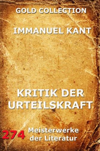 Kritik der Urteilskraft (Ebook - EPUB) 