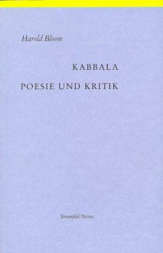 Kabbala - Poesie und Kritik 