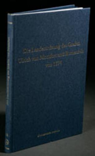 Die Landesordnung des Grafen Ulrich von Montfort und Rothenfels von 1574 