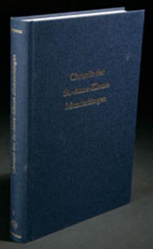 Chronik der St.-Anna-Klause Munderkingen 