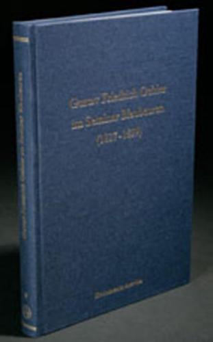 Gustav Friedrich Oehler im Seminar Blaubeuren (1827-1829) 