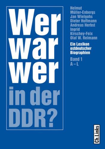 Wer war wer in der DDR? 