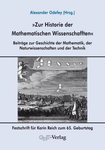 "Zur Historie der Mathematischen Wissenschafften" (Ebook - pdf) 