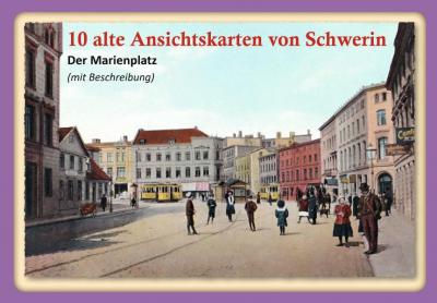 10 alte Ansichtskarten von Schwerin 