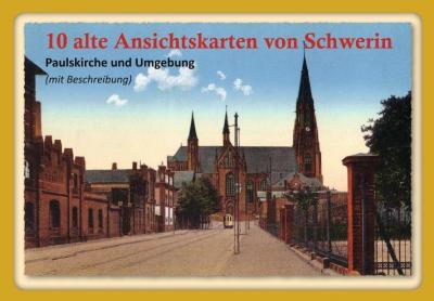 10 alte Ansichtskarten von Schwerin 