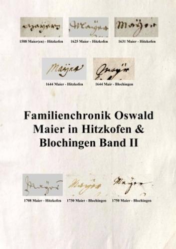 Familienchronik Oswald Band 2 