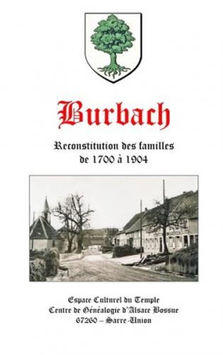 Burbach Reconstitution des familles de 1700 à 1904 