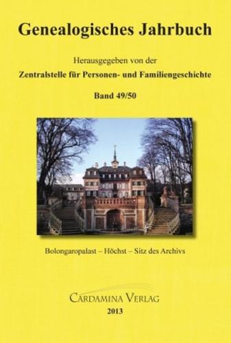 Genealogisches Jahrbuch Band 49/50 