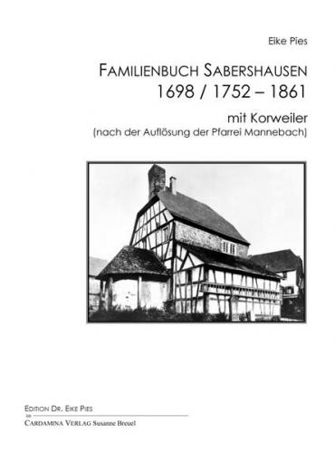 Familienbuch Sabershausen 1698 / 1752-1861 