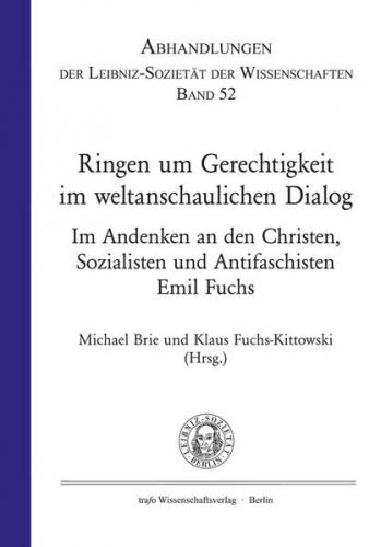Ringen um Gerechtigkeit im weltanschaulichen Dialog. 