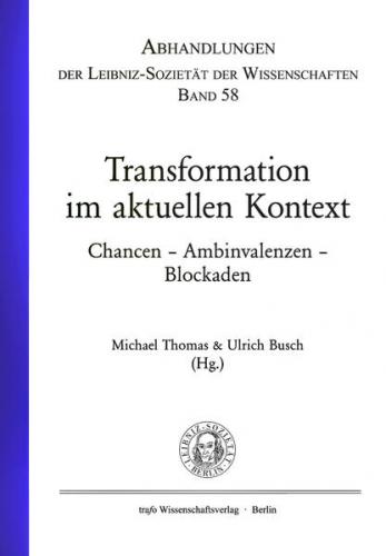 Transformation im aktuellen Kontext 