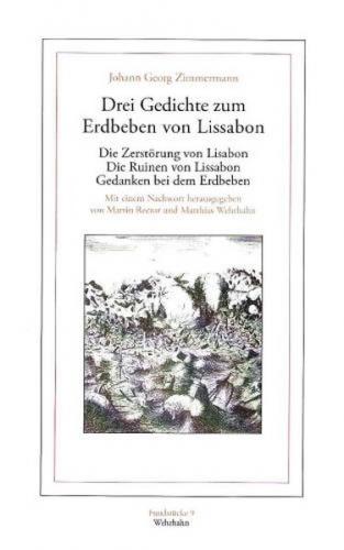 Drei Gedichte zum Erdbeben von Lissabon 1755 