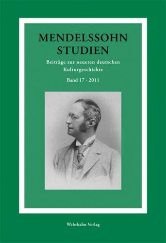 Mendelssohn-Studien 17 