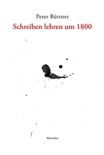 Schreiben lehren um 1800 