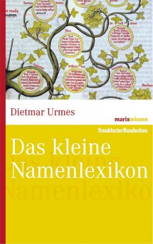 Das kleine Namenlexikon 