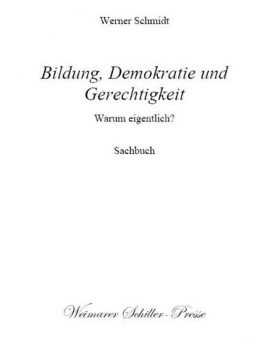 Bildung, Demokratie und Gerechtigkeit 