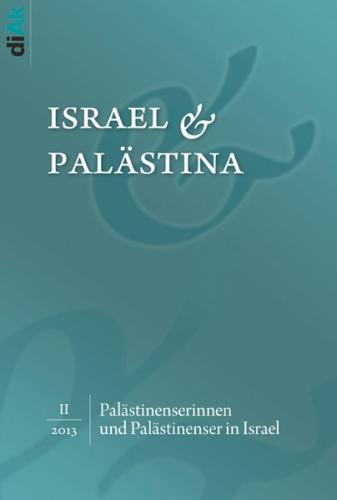 Palästinenserinnen und Palästinenser in Israel 
