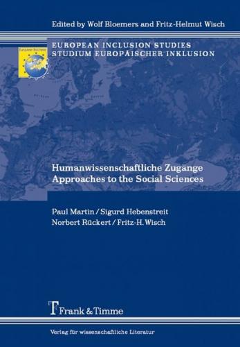 Humanwissenschaftliche Zugänge / Approaches to the Social Sciences 