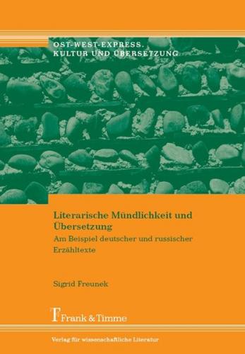 Literarische Mündlichkeit und Übersetzung 