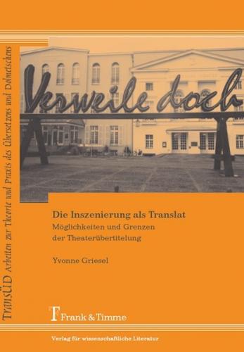 Die Inszenierung als Translat 