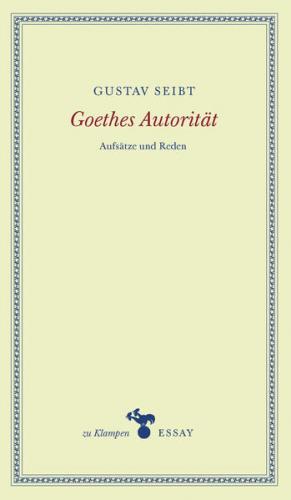 Goethes Autorität (Ebook - EPUB) 