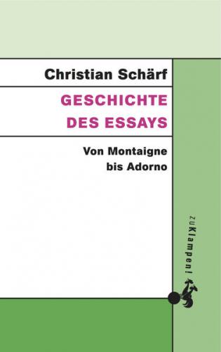 Geschichte des Essays 