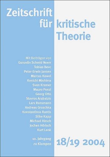 Zeitschrift für kritische Theorie / Zeitschrift für kritische Theorie, Heft 18/19 (Ebook - pdf) 