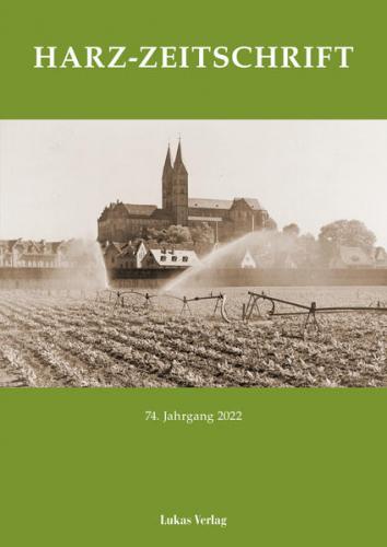 Harz-Zeitschrift für den Harz-Verein für Geschichte und Altertumskunde / Harz-Zeitschrift 