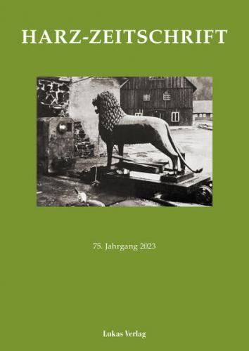 Harz-Zeitschrift für den Harz-Verein für Geschichte und Altertumskunde / Harz-Zeitschrift 