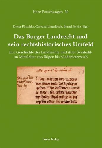 Das Burger Landrecht und sein rechtshistorisches Umfeld (Ebook - pdf) 