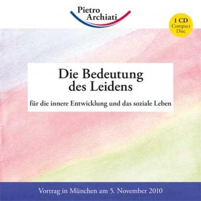 Die Bedeutung des Leidens (Audio-CD) 