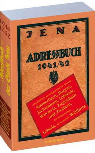 Einwohnerbuch | Adressbuch Stadt JENA 1941/1942 