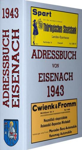 Adreßbuch von Eisenach 1943 
