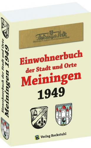 Adressbuch der Stadt Meiningen 1949 - Einwohnerbuch 