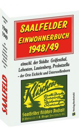SAALFELDER Einwohnerbuch 1948/49 
