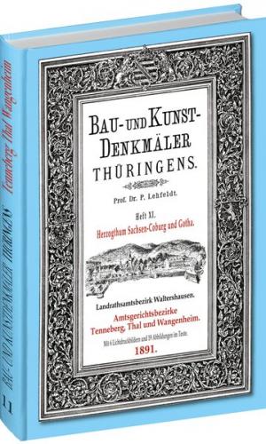 [HEFT 11] Bau- und Kunstdenkmäler Thüringens. Amtsgerichtsbezirke TENNEBERG, THAL, WANGENHEIM 1891 