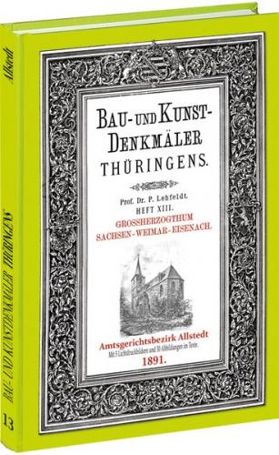 Amt ALLSTEDT 1891. Bau- und Kunstdenkmäler Thüringens. 