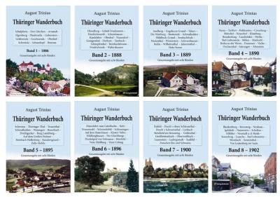 GESAMTAUSGABE: THÜRINGER WANDERBUCH 1886-1902 [8 BÄNDE] 