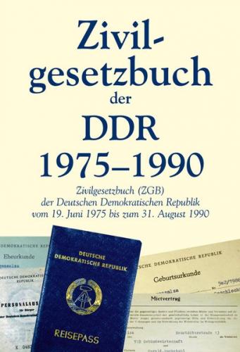Zivilgesetzbuch der DDR 1975-1990 (Ebook - EPUB) 