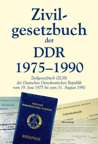 Zivilgesetzbuch der DDR 1975-1990 (Ebook - EPUB) 