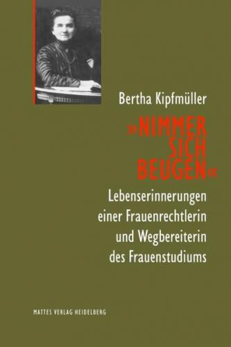 Nimmer sich beugen 