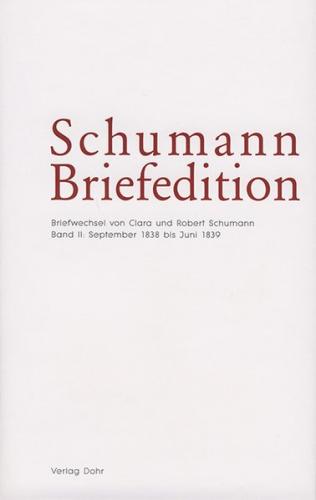 Schumann-Briefedition / Schumann-Briefedition I.5 