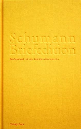Schumann-Briefedition / Schumann-Briefedition II.1 